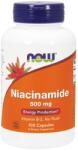 NOW Vitamin B3 Nicotinamid (niacinamid), 500 mg, 100 capsule
