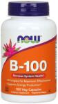 NOW Vitamin B-100 Complex, 100 de capsule vegetale