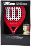 Wilson Rachetă padel Wilson Optix XP Padel Kit Box - red (WR202110U2)