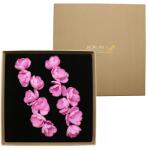 Kokonet Rózsaszín hosszú fülbevaló Virágok nyári candy Ezüst (6-0029)