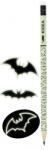 DERFORM Iskolai Ceruza Háromszögletű Radírral Hb Sötétben Világító Batman Kidea (OSCKA)
