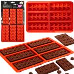 Karl Hausmann Szilikon Csokoládé Forma Muffin Szappan 6xSZÍV Csokoládé (5905155025678)