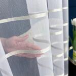  Függönyök Nappaliba Kész Függöny Modern Arany Csíkokkal 600x280 5069 (erfcew456)