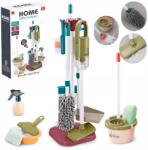 M-IMP Takarító Szett Gyerekeknek Porszívó Függőleges Vödör Felmosó Tartozékok XL (ZESTAW DO SPRZĄTANIA MA0127)