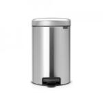 Brabantia Coș de gunoi cu pedală Brabantia NewIcon 12L, oțel mat 649026 (649026) Cos de gunoi