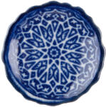 Clayre & Eef Buton mobilier ceramica albastra Ø 4x4 cm (64481)