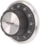 Westmark Cronometru pe termen scurt/cronometru de bucatarie, mecanic, magnetic, 1-60 minute, otel inoxidabil/plastic, Redondo, antracit/argintiu, 10922260 (10922260)