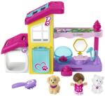 Mattel Set de joaca Fisher-Price Little People Barbie HJW76 cu statie pentru animale si sunete interactive (HJW76) Figurina