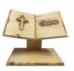 MartineX Alátét a nádhoz Fa könyv Nehéz deszka (Lampion Drewniany - Baza)