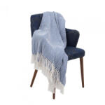 Heinner Cuvertura Pled 160x200 Cm Zig Blue (hr-pld160-zblu) - typec Patura