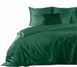 Ágynemű garnitúra 160x200 pamut-szatén ágynemű sima zöld (POS-160X200-KOM-ZIE)