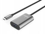 Unitek U304A Usb C - Usb A hosszabbító kábel 5m nagy teljesítményű jelerősítő (U304A)