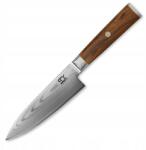  Chef/Gyuto konyhakés 152 mm Sok Cocobolo fehér damaszkuszi (8595705407749)
