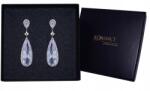 Kokonet Fülbevaló impozáns könnycsepp hosszúkás Lógó elegáns ESKÜVŐi díszdoboz ajándék (8-0584)