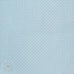  Pamutvászon Petit dots light blue