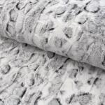  Műszőrme Animal skin black