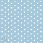  Pamutvászon Petit stars light blue