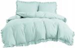Strefa Spania Ágynemű garnitúra 220x200 fodros ágyneműhuzat garnitúra menta