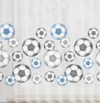  Fiú Ifjúsági Függöny Labdákkal Kék 250x155 (64678)