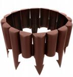 Primpol Border Kerti Paliszád Magas Peremű Border Bronz 2, 5 méter Gyep Kerítés (4411)