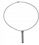  Légző Nyaklánc, Stresszoldó Légáteresztő Nyaklánc Fekete (ASADF3770)