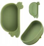 Inn Szilikon Tányér Gyerekeknek Tapadókoronggal, Tálka (talerzyk_zielony)