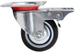 Evotools Roata Pivotanta cu Flansa 1104 - Tip Fara Frana (679661)