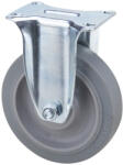 Evotools Roata Fixa TPR Gri - Dimensiuni 125 x 32 mm Sarcina Maxima 130 kg (679666)