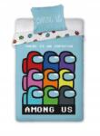 Faro Ágynemű garnitúra Among Us 160X200+70X80 pamut (Among Us 003)