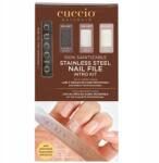Cuccio Körömreszelő egyenes fém 6 db utántöltő (3354)