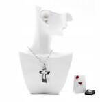  Nyaklánc Medál Kereszt Ezüst 925 Állítható Ajándék Kézzel készített Doboz (5906168090189)
