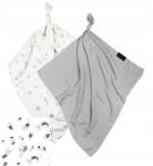 Texpol Bambooline kis pelenka bambusz muszlin 2 db-os csomag macskák szürke (5058053)