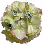 MartineX Hortenzia Termékfej Nagy 16cm virág művirág (m411) - allegro - 450 Ft