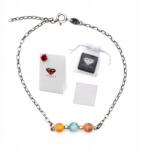  Női Karkötő Ezüst Agáttal, 925-ös Sterling Ezüst, Oxidált, Kézzel Készített Ajándék (5906168090363)