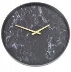  Elegáns Falióra 45 cm Márvány Stílus Fekete Skandináv Klasszikus