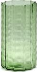 Serax Vază Waves cilindrică, 21 cm, verde (B0822010)