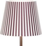 Zafferano Abajur Poldina Christmas pentru lampă, cu dungi, maro (LD035143)