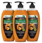 Palmolive Men férfi tusfürdő gél 3x750 ml (5905935380096)
