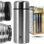  Rozsdamentes Acél Uzsonnás Termosz 1, 2L Thermo Ételtároló (TERMOS OBIADOWY NA ZUPĘ NIERDZEWNY 1200ml) - allegro - 4 990 Ft