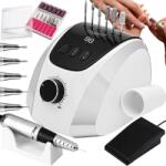 GASHIO Körömmaró Gép Professzionális Manikűr Pedikűr 65W Marókészlet (Frezarka Do Paznokci GA130)