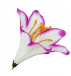 MartineX Liliom Művirág tubus fej nagy 16cm Liliom Koszorú Kompozíció (LILIA)