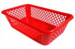Jagiełło Műanyag Kosár Rendszerező Kaja 2 25X16 CM Piros (KJ2-40202 C)