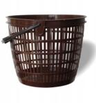 Artgos Gyümölcskosár zöldség gomba áttört 12l barna (4441)