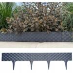 GardenPlast Palisada gyepszegély Rattan 0, 8 mb antracit Kerti (GP11215)