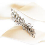 Kokonet Cirkónia alakú strasszos mandzsettagomb Automata patentos elegáns díszítés (4-0239)