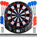 MatePro Elektronikus dart tábla dart játékhoz, nyilak, tollak, Matepro soft tips (CDMP-002)