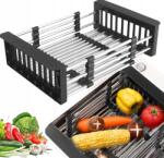 BNTrade Konyhai Csepegtető Összecsukható Rács Szárító Állítható Konyhai Mosogató (BNT_OCIEKACZ)
