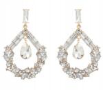 Kokonet Kristály csepp lógós fülbevaló, Szilveszteri party stift (3-0494)