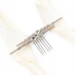 Kokonet Elegáns fésű strasszokkal ESKÜVŐi party szalagavató bál (4-0221)