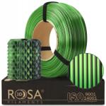 Rosa 3d Filament 3D Pla Magic Silk Mistic Green dual zöld fekete 1kg ReFill (4153)
